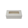 Brownie Box for 2 Pieces - White