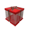 TALL CAKE BOX 12X12X12 - Red