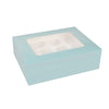 Cupcake Box for 12 Pieces - Light Blue