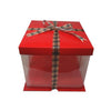 TALL CAKE BOX 12X12X12 - Red