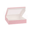 Brownie Box for 9 Pieces - Pink