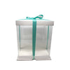 TALL CAKE BOX 10X10X12 - White