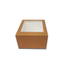 Cake Box for 1/2 kg - Golden