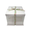 TALL CAKE BOX 12X12X12 - White