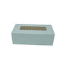 Brownie Box for 2 Pieces - Light blue