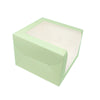 Heighted Cake Box - 10*10*7 - Light Green