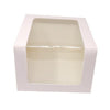 Heighted Cake Box - 10*10*9 - White