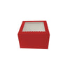 Cake Box for 1/2 kg - Red