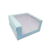 Heighted Cake Box - 10*10*5 - Light Blue