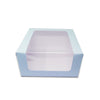 Heighted Cake Box - 10*10*5 - Light Blue