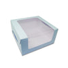 Heighted Cake Box - 10*10*5 - Light Blue