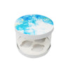 Marble print Transparent Cupcake box